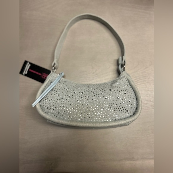 No Boundaries Women's Baguette Shoulder Bag with Crossbody Strap NWT - Picture 12 of 12